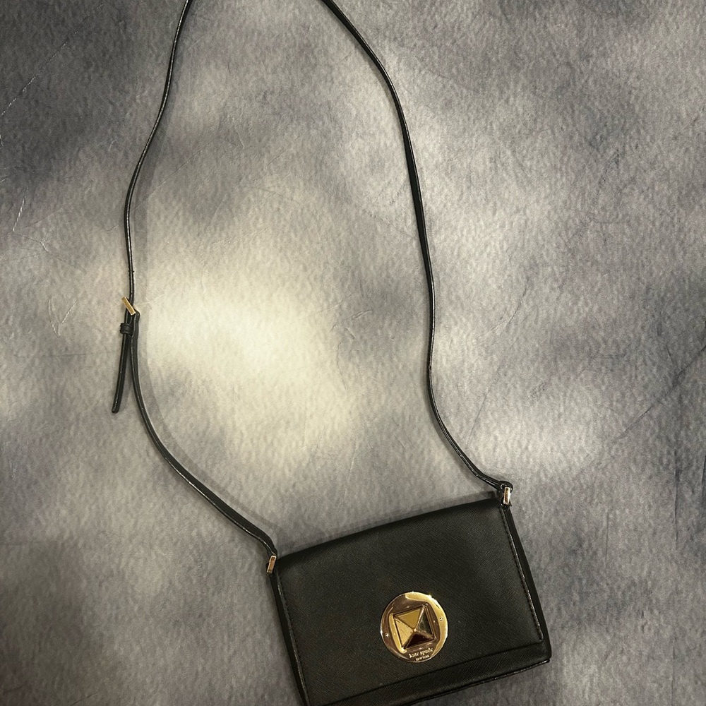 Kate Spade Elegant Black Crossbody Bag